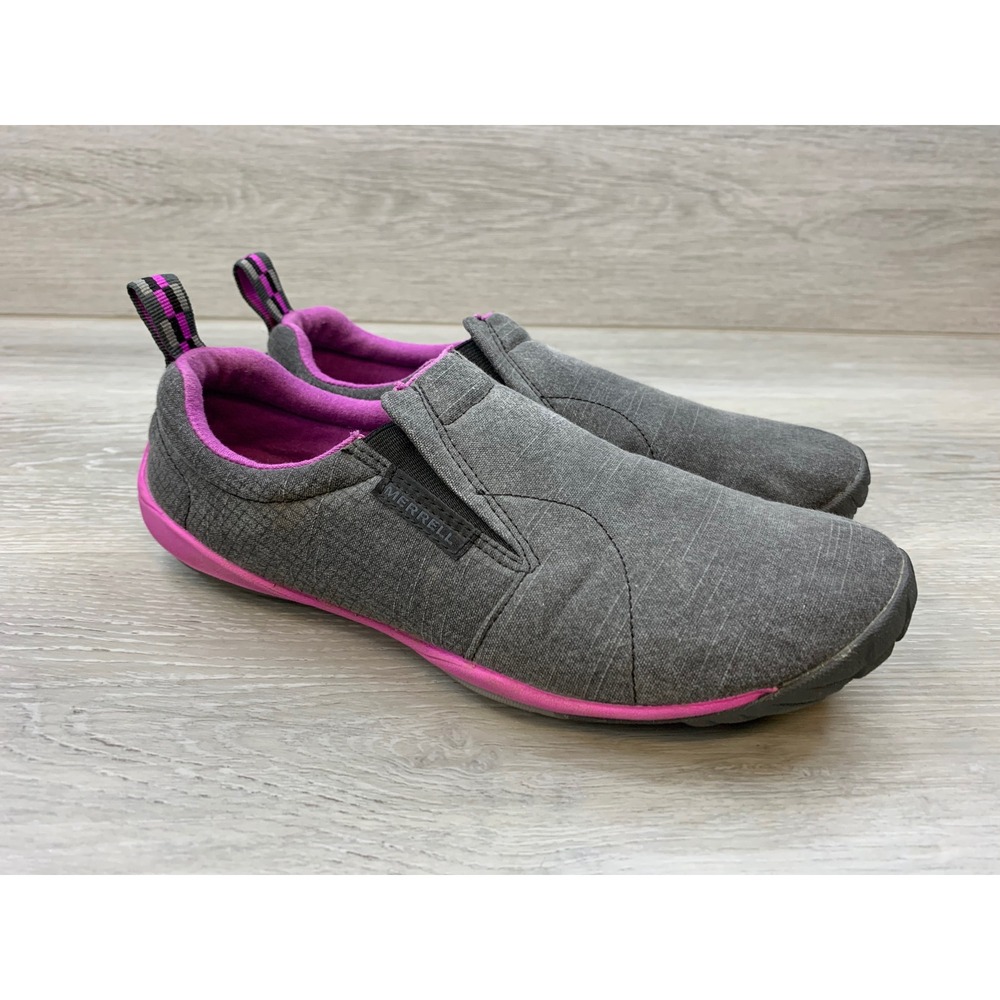 Merrell Barefoot Life Slip On Shoes Women's 8.5 Grey Hiking Trail Outdoor Shoes